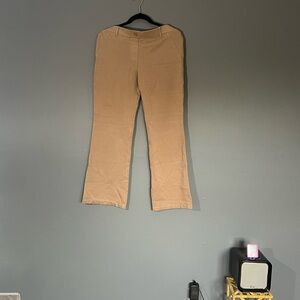 Betabrand Tan Bootcut Pants Size Large